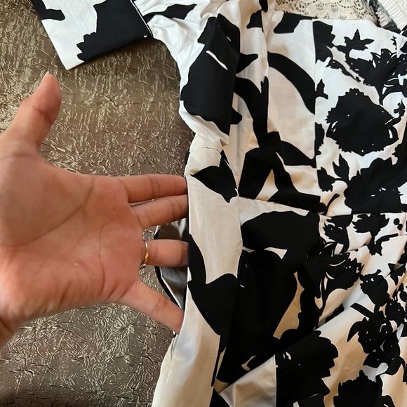 Christopher John Puff Sleeve Formal Dress - Picture 10 of 13